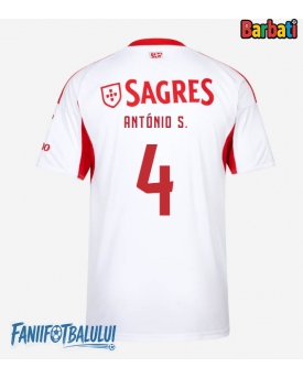 Benfica Antonio Silva #4 Tricou Fotbal Replică 2025-26 Barbati Treilea